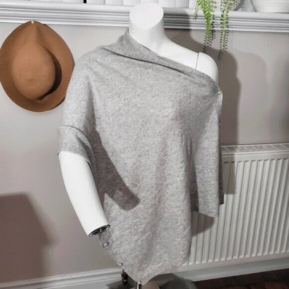 Dean & White 100٪ Pure Cashmere Shawl Sweater - Picture 6 of 15